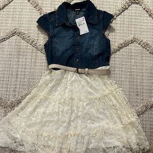Zunie Blue Denim Dress